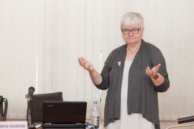 การบรรยายพิเศษเรื่อง Combating Human Trafficking in the United States: What can Thailand learn from US approaches? โดย Dr. Elzbieta Gozdziak 