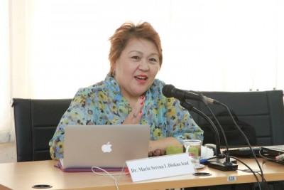 การบรรยายพิเศษและแลกเปลี่ยนประสบการณ์ด้าน SEA โดย Prof. Dr. Maria Serena I. Diokno  