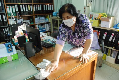 สถาบันเอเชียศึกษาจัด กิจกรรม 5ส วันจันทร์ที่ 28 ธันวาคม 2558