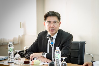 อธิการบดีจุฬาฯพบปะผู้บริหารส่วนงานสถาบันเอเชียฯ