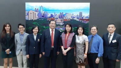 การต้อนรับ Prof.Wang Yaoyu รองอธิการบดี มหาวิทยาลัยซีเป่ย (Northwest University) ประเทศจีน