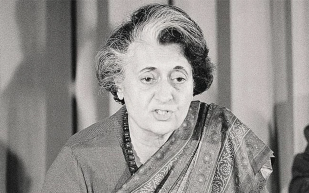 น่าจะเป็นภาพถ่ายของอินทิรา คานธี ในปี 1984 ปีที่เธอถูกสังหาร (เครดิต : India Today)
